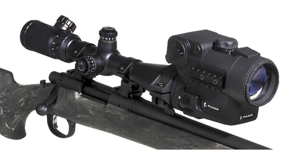 Pulsar Digital Night Vision Attachment Forward DFA75 with 50 mm Cover Ring Adapter PL78117
