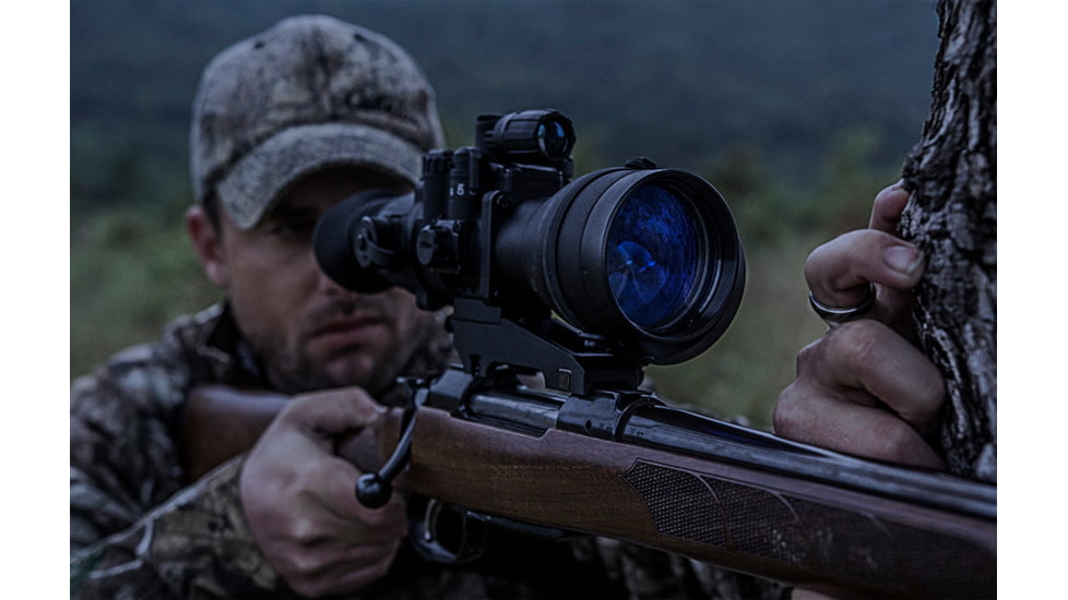 Pulsar Phantom Gen 3 MIL Spec 3x50mm Night Vision Rifle Scope,64-72lp,Auto Gated w/ QD mount PL76081T