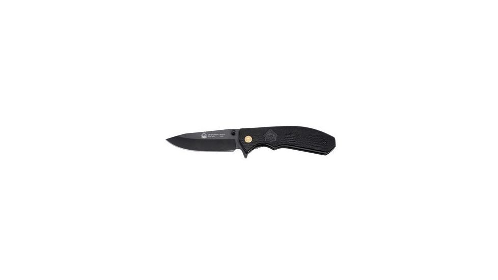 Puma Knives Strike G10 Spring Assist Knife, 3.1in Blade, Black G10 6613310