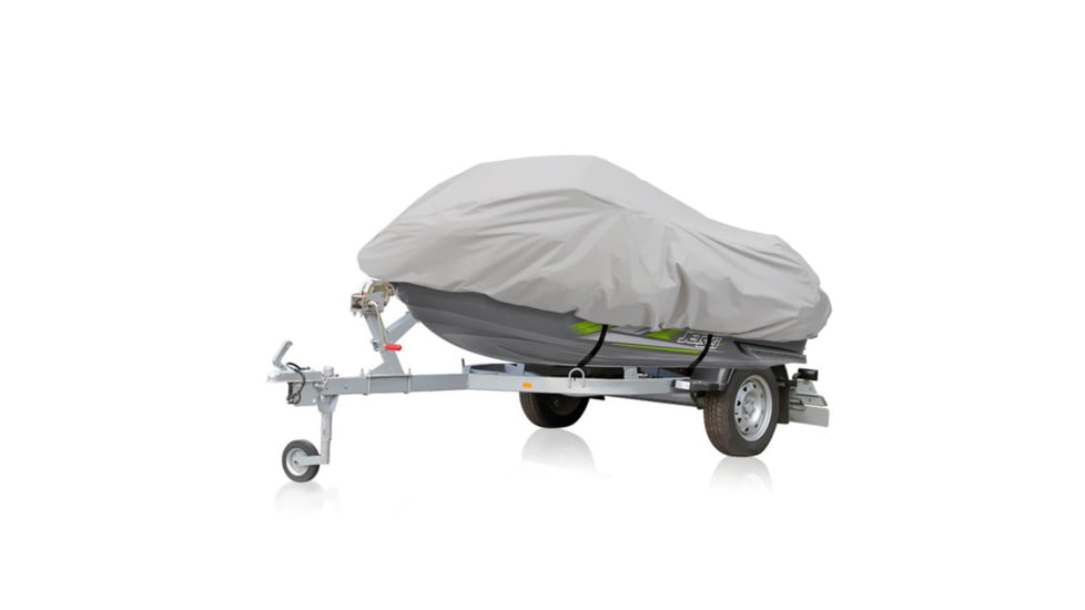 Pyle Armor Shield Personal Watercraft Cover 139-inch to 145-inch, Gray, 139 to 145, PCVJS14