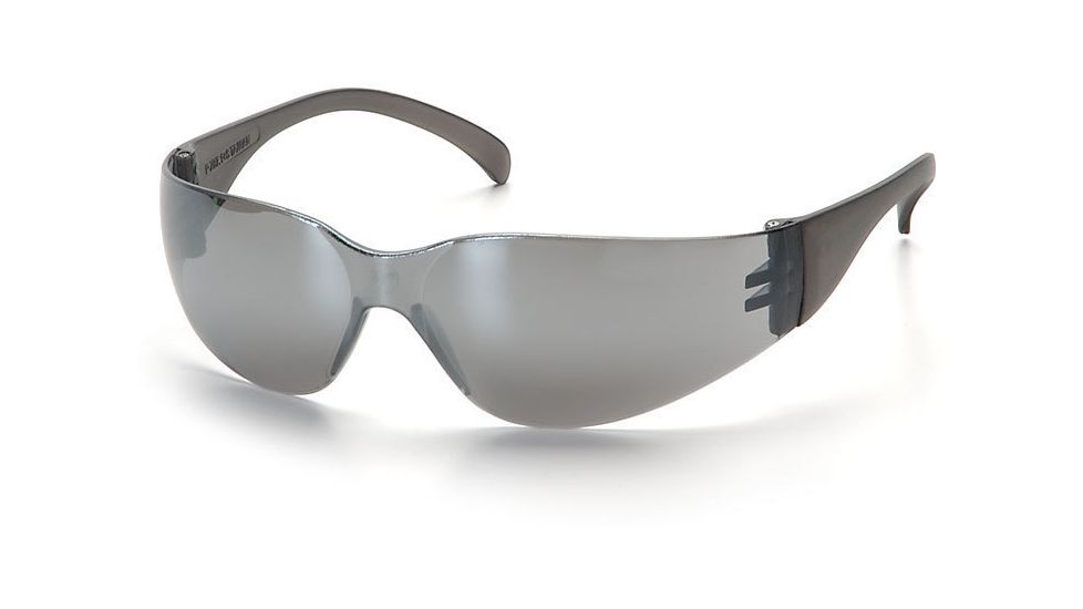 Pyramex 4100 Series Safety Glasses - Silver Mirror-Hardcoated Lens, Silver Mirror Frame S4170S