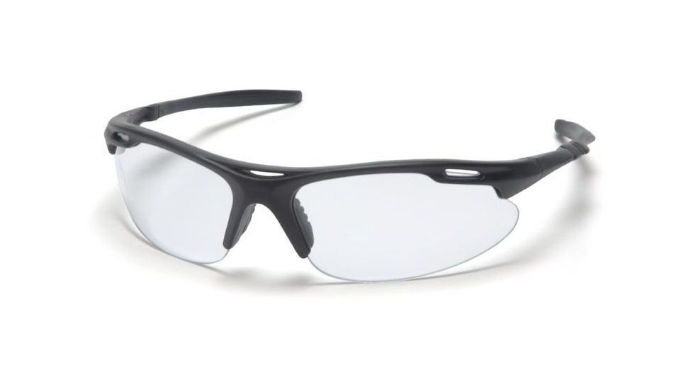 Pyramex Avante Safety Eyewear - Clear Lens, Black Frame SB4510D