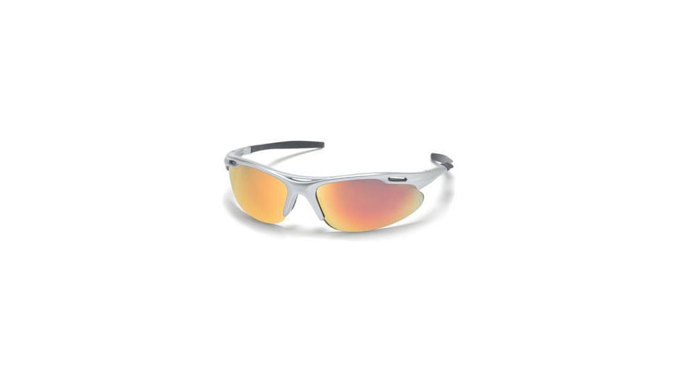 Pyramex Avante Safety Glasses - Ice Orange Lens, Silver Frame SS4545D