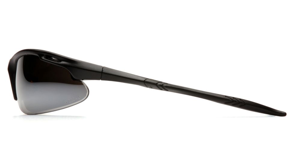 Pyramex Avante Safety Glasses - Silver Mirror Lens, Black Frame SB4570D