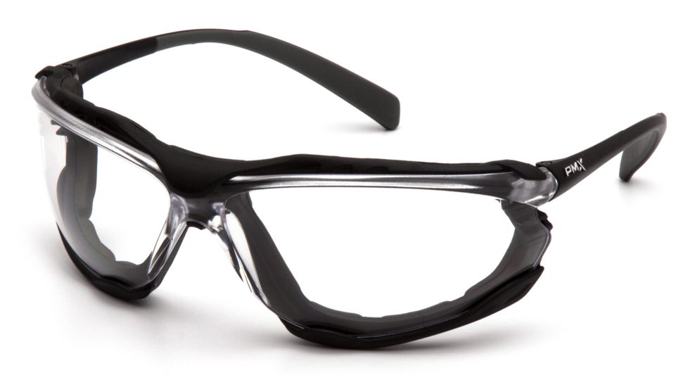 Pyramex Black frame/ Clear anti-fog lens SB9310ST