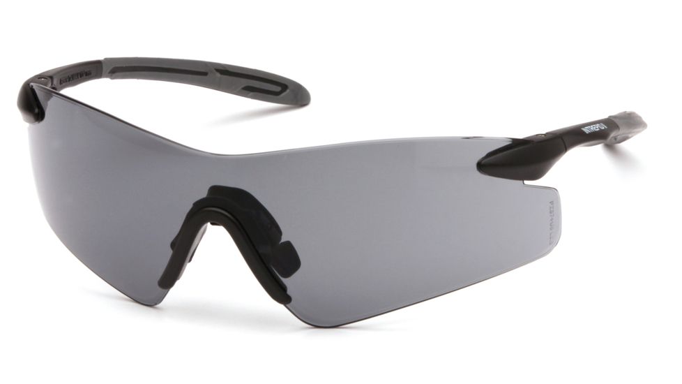 Pyramex Black Gray Temples/Gray Lens SB8820S