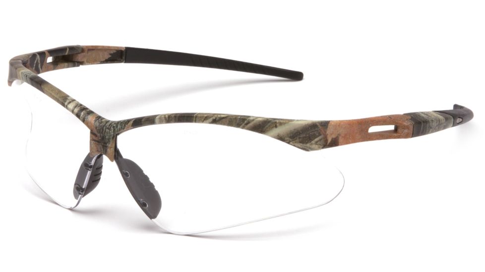 Camo Frame/Clear Anti-Fog Lens with Black Cord