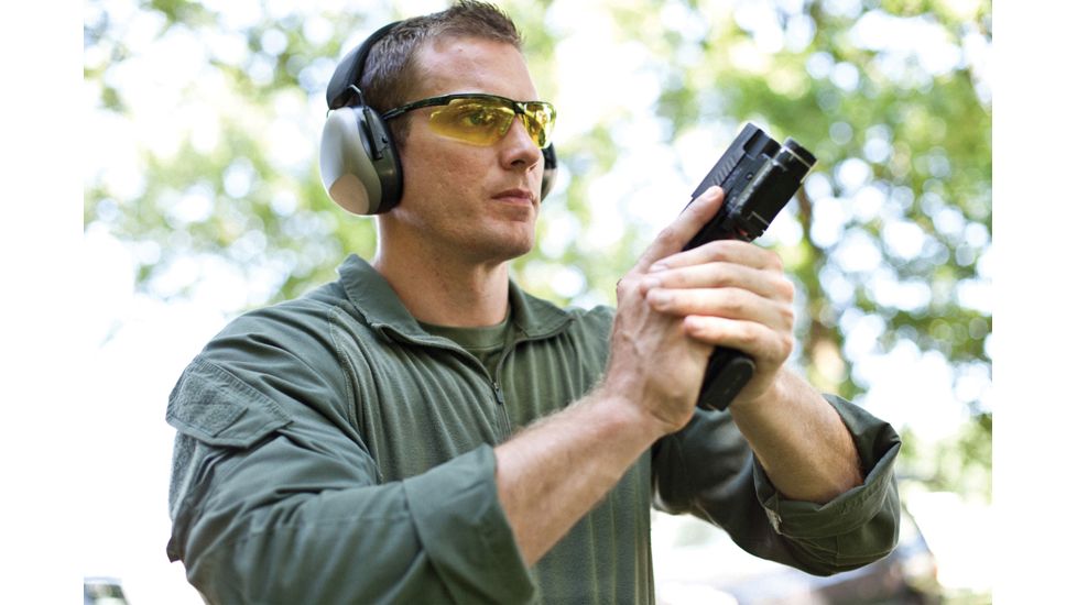 Pyramex Ever-Lite Black Frame/Amber Lens, SB8630D