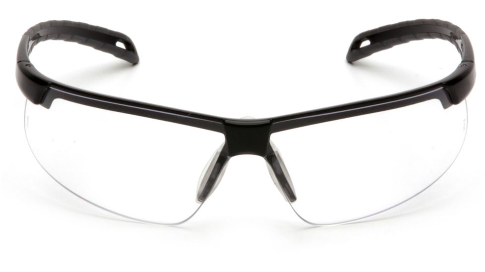 Pyramex Ever-Lite Ever-Lite Safety Glasses w/Clear H2MAX Anti-Fog Lens, Black, SB8610DTM