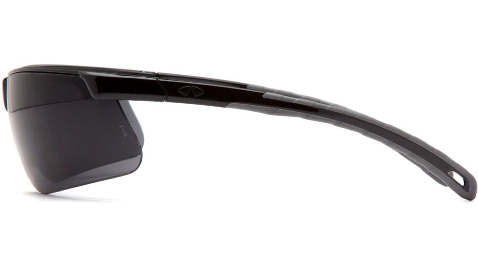 Pyramex Ever-Lite Ever-Lite Safety Glasses w/Dark Lens H2X Anti-Fog Lens, Black, SB8623DT
