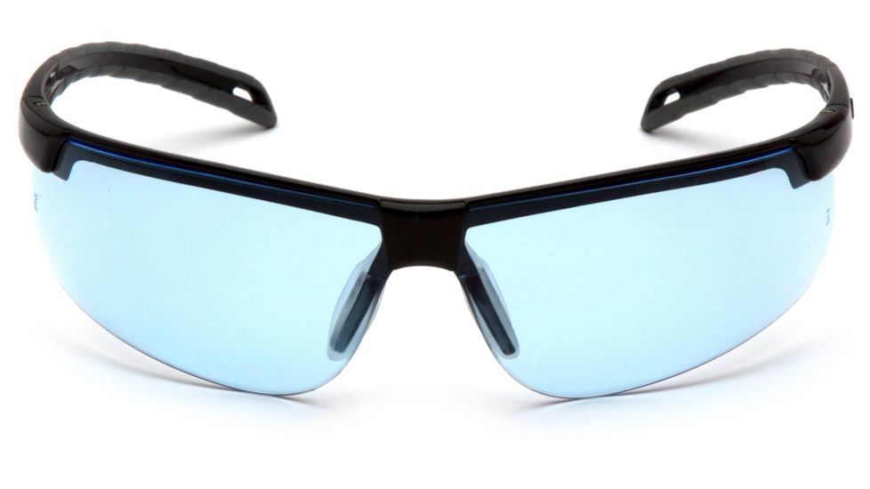 Pyramex Ever-Lite Ever-Lite Safety Glasses w/Infinity Blue H2X Anti-Fog Lens, Black, SB8660DT