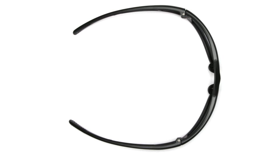 Pyramex Exeter Safety Glasses - Sky Red Mirror Anti-Fog Lens, Glossy Black Frame SB5155DT