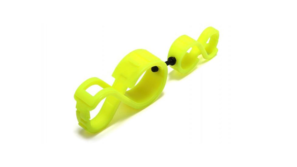 Pyramex Glove Clip w/Logo, Yellow, GLC120IMP