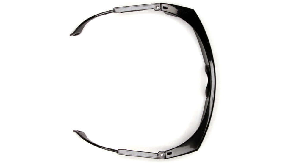 Pyramex Integra Safety Eyewear - Clear Lens, Black Frame SB410S