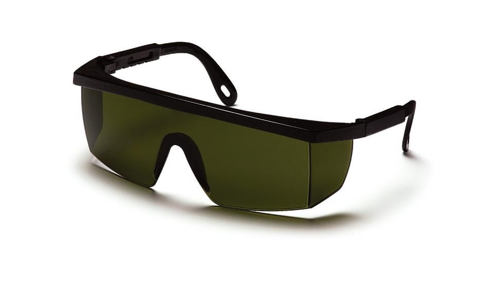 Pyramex Integra Safety Glasses - 3.0 IR Filter Lens Lens, Black Frame SB460SF