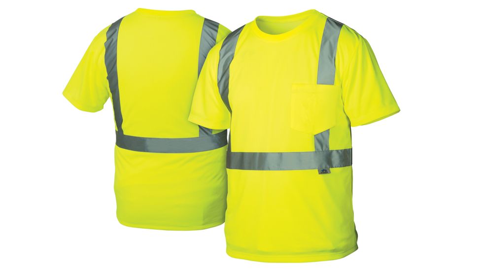 Lumen X Hi-Vis T-Shirt, Lime, Medium