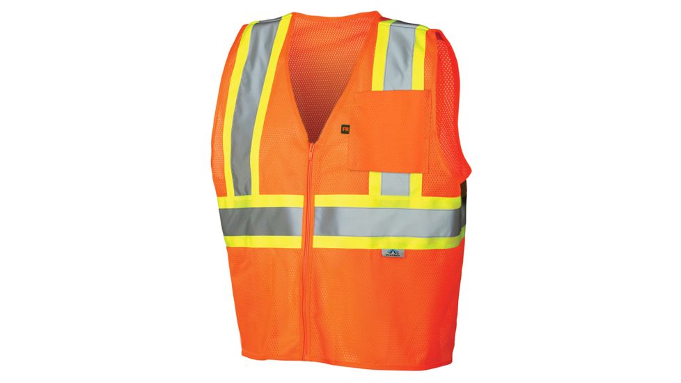 Lumen X Vest, Flame Retardant, Hi-Vis Orange, Large