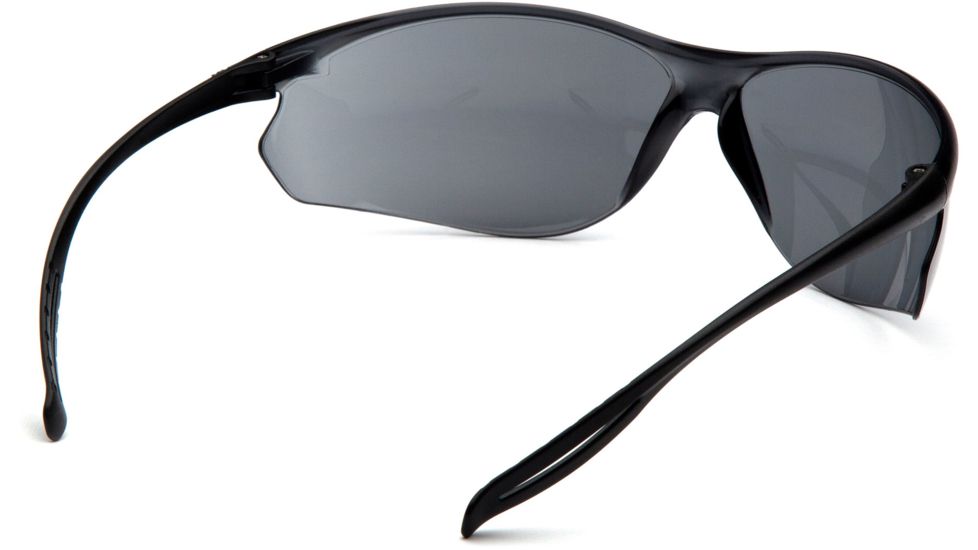 Pyramex Neshoba Safety Glasses w/Gray Anti-Fog Lens, Black, S9720ST