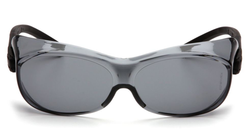 Pyramex OTS Safety Eyewear - Gray Lens, Black Frame S3520SJ