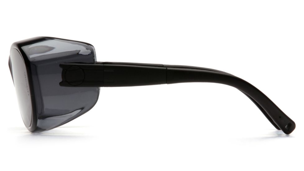 Pyramex OTS Safety Eyewear - Gray Lens, Black Frame S3520SJ