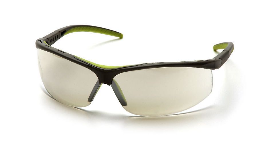 Pyramex Pacifica Safety Glasses - Indoor/Outdoor Mirror Lens, Slate Gray Frame SSG3480S