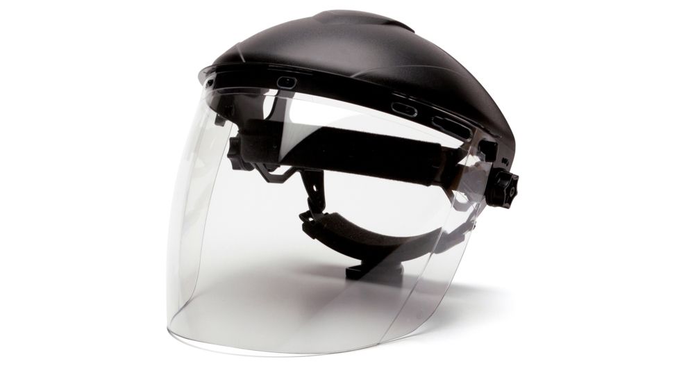 PC Tapered Clear Faceshield, 8x15