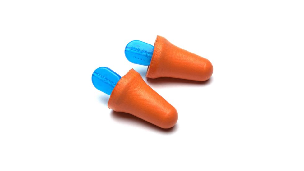 Pyramex Push-In Disposable Earplug, Orange, DP3000