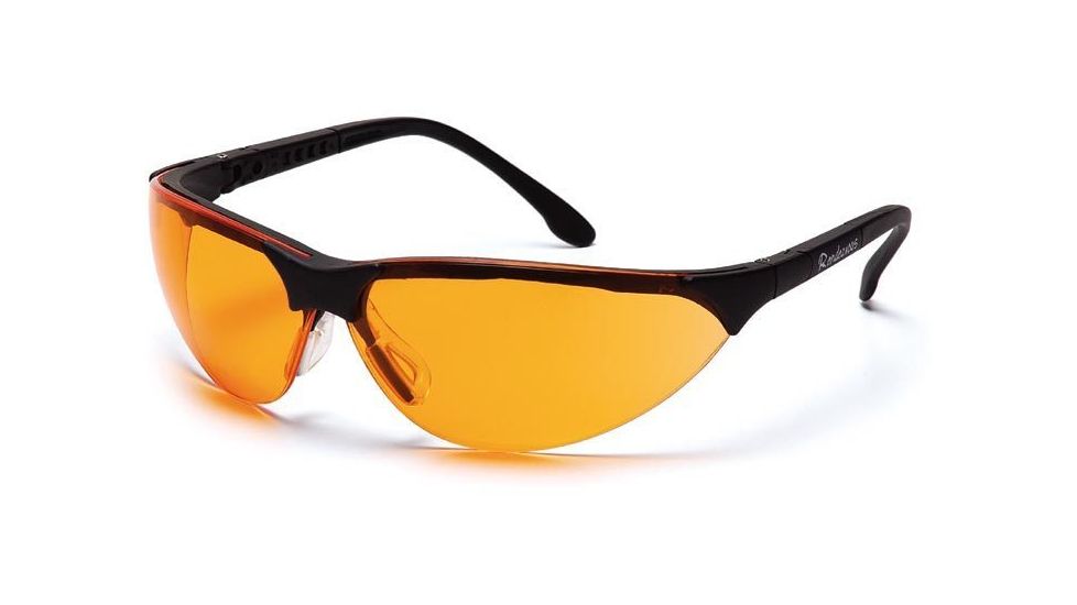 Pyramex Rendezvous Safety Glasses - Orange Lens, Black Frame SB2840S