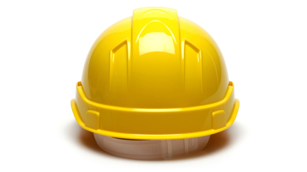 Ridgeline Cap Style 6 Pt Glide Lock Suspension, Yellow