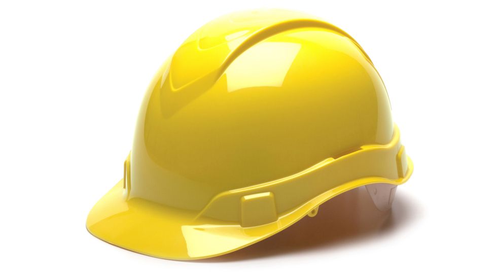 Ridgeline Cap Style 6 Pt Glide Lock Suspension, Yellow