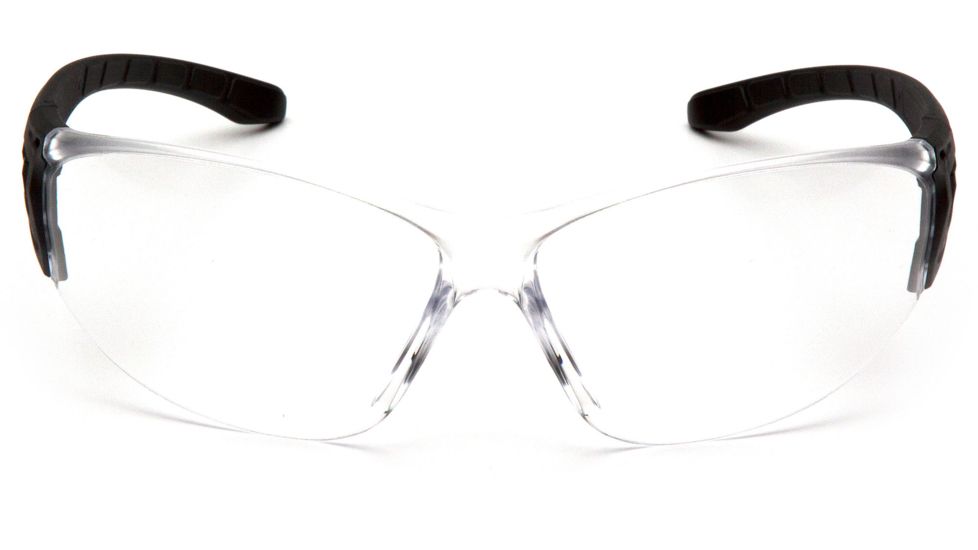 Pyramex Trulock Safety Glasses w/Clear Anti-Fog Lens, Black, SB9510ST