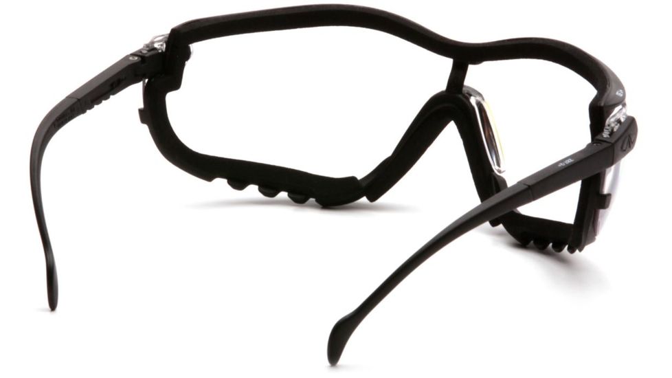 Pyramex V2G Reader Safety Goggles,Clear Anti-Fog + 2.5 lens, Black Frames GB1810STR25