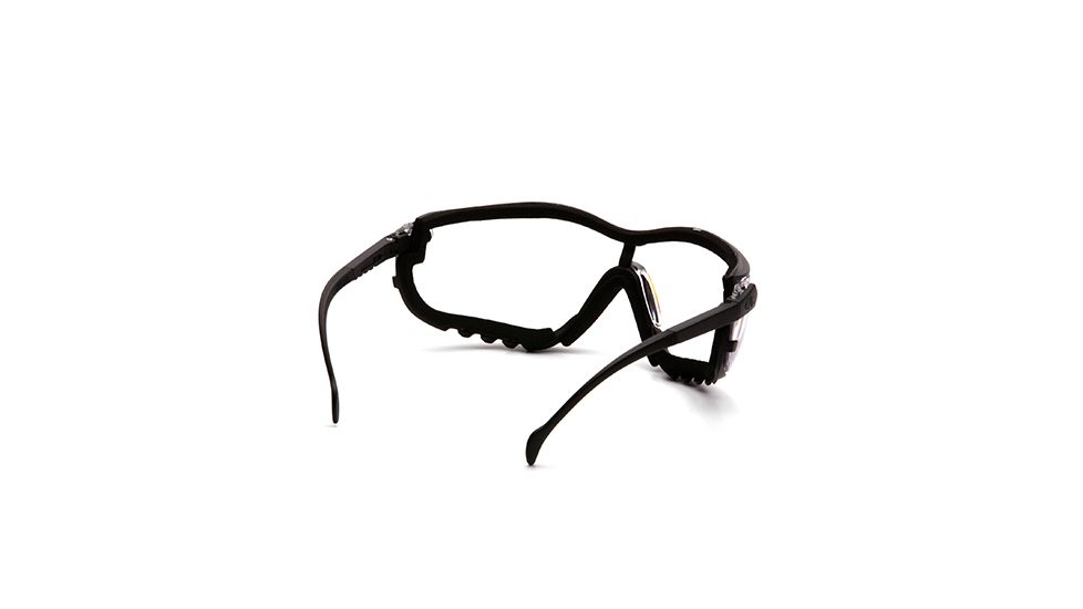 Pyramex V2G Safety Glasses w/Clear H2X Anti-Fog Lens, Black, GB1810ST