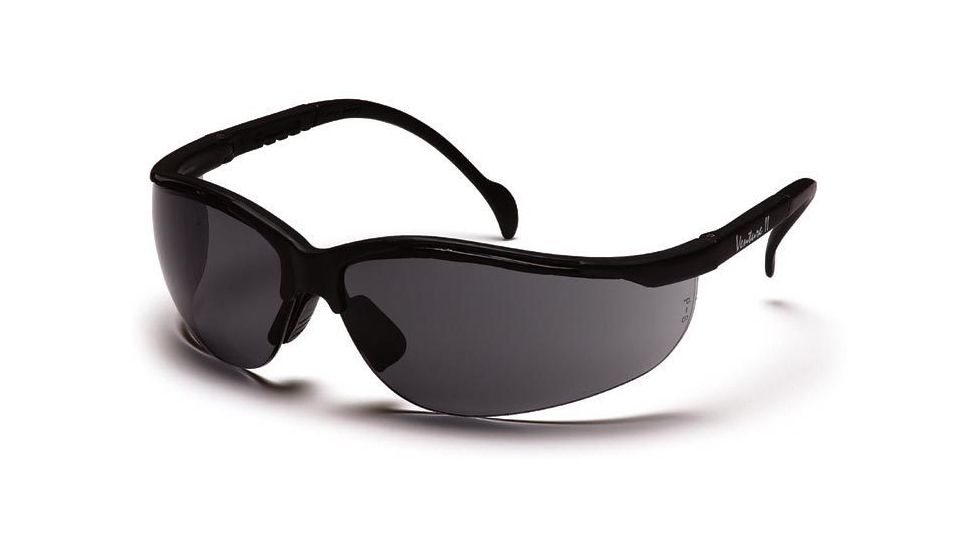 Pyramex Venture II Safety Eyewear - Gray Lens, Black Frame SB1820S