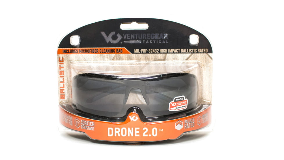 Pyramex VGSG1720T Drone 2.0 Glasses Gray Lens Anti-Fog OD Green Frame