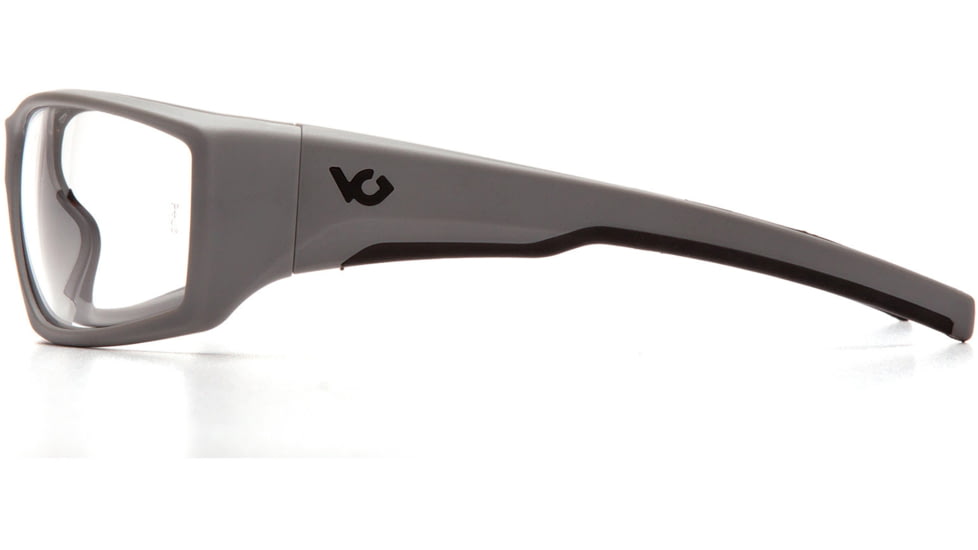 Pyramex OverWatch Shooting Glasses Lear Lens, Urban Gray, VGSUG710T
