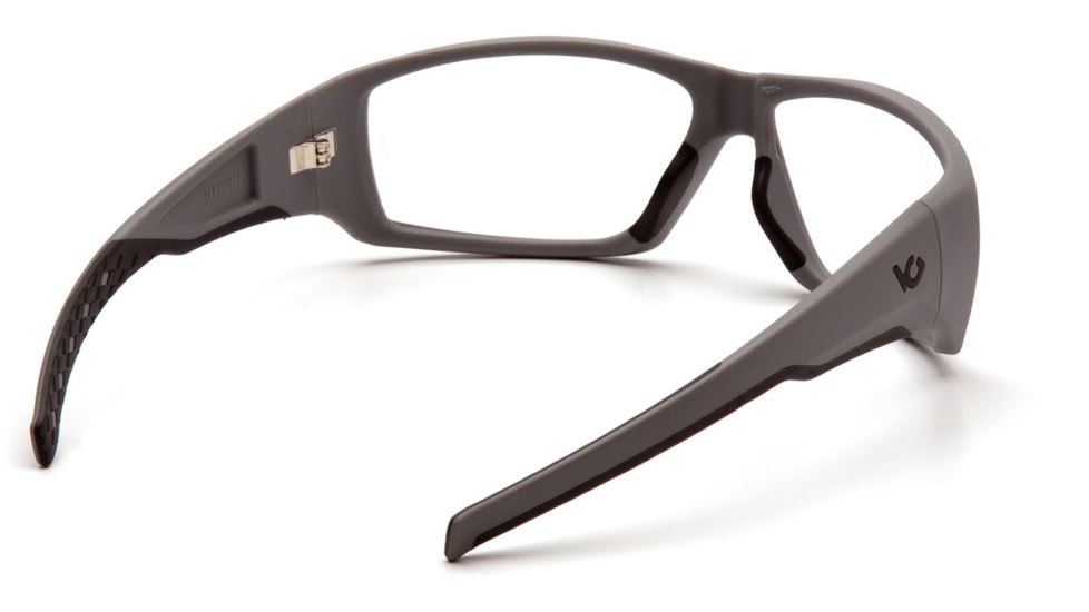 Pyramex VGSUG710T OverWatch Glasses Clear Lens Anti-Fog Urban Gray Frame