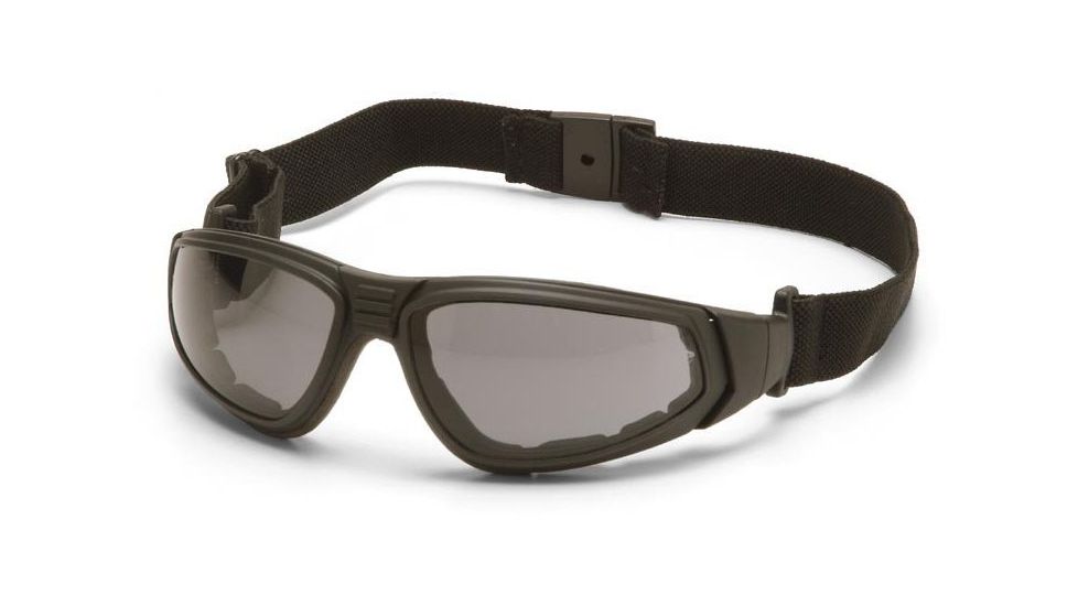 Pyramex XSG Safety Glasses - Gray Anti-Fog Lens, Black Frame GB4020ST