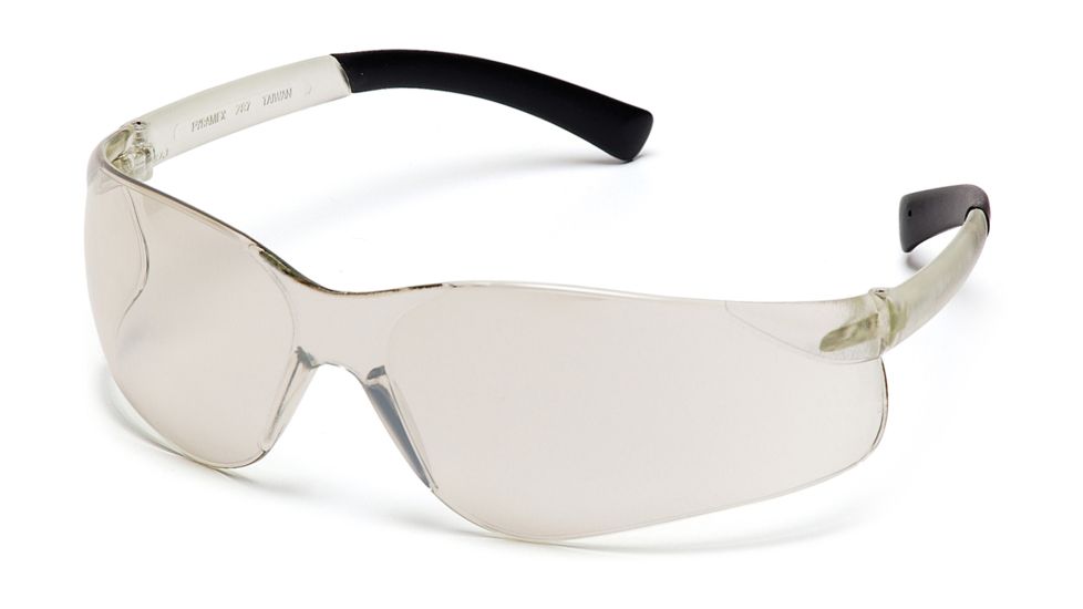 Pyramex Ztek Safety Eyewear - Indoor/Outdoor Mirror Lens, I/O Mirror Frame S2580S