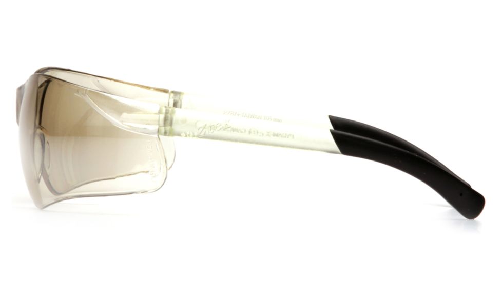 Pyramex Ztek Safety Eyewear - Indoor/Outdoor Mirror Lens, I/O Mirror Frame S2580S