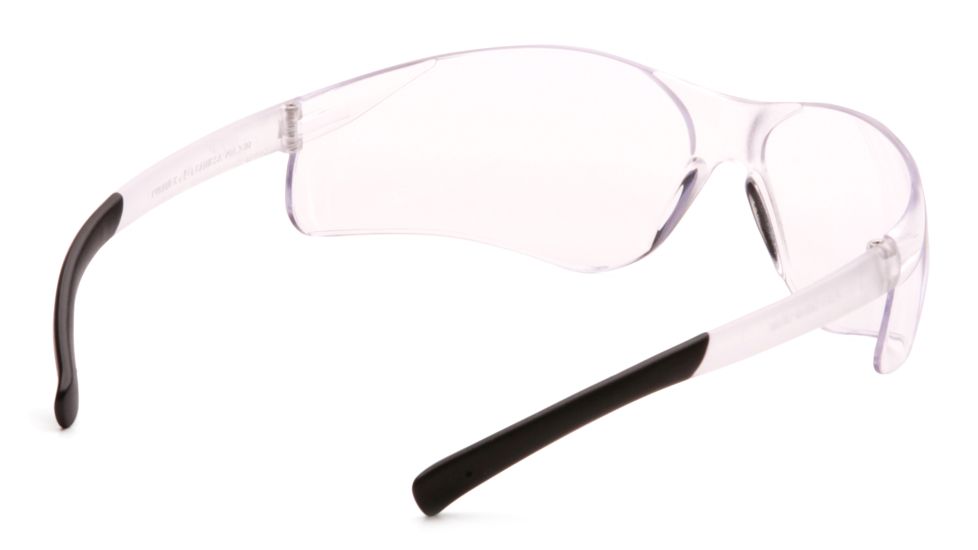 Pyramex Ztek Safety Glasses - Clear Anti -Fog Lens, Clear Frame S2510ST