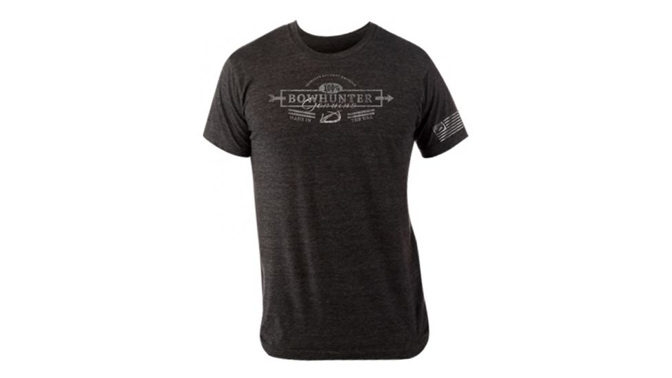Qad T-Shirts - Mens, Grey Heather, Large, T-SHIRTS-M-GH-L