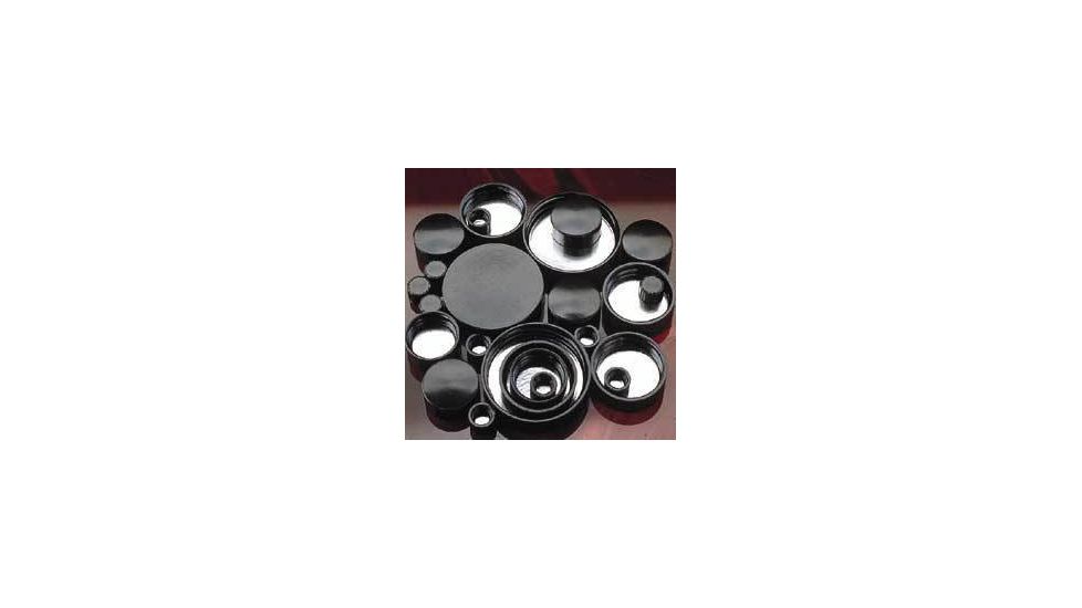 Qorpak Black Phenolic Screw Caps, Pulp/Tinfoil Liner, Qorpak 5120/12