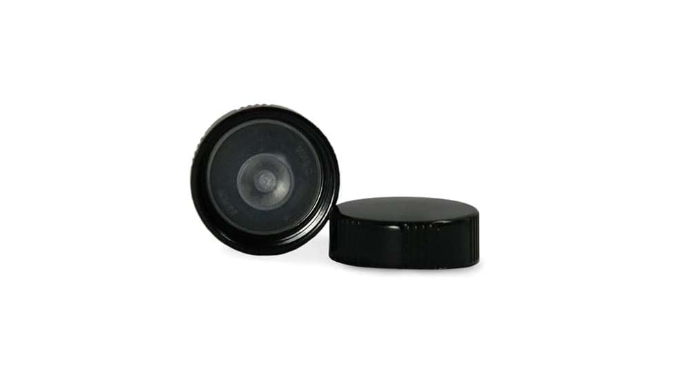 Qorpak Black Phenolic Screw Caps, Poly-Seal Liner, Qorpak 5027/12, Case of 576