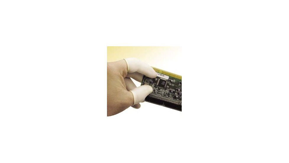 QRP Qualatrile ISO Class 5 Nitrile Antistatic Finger Cots, QRP 9CM