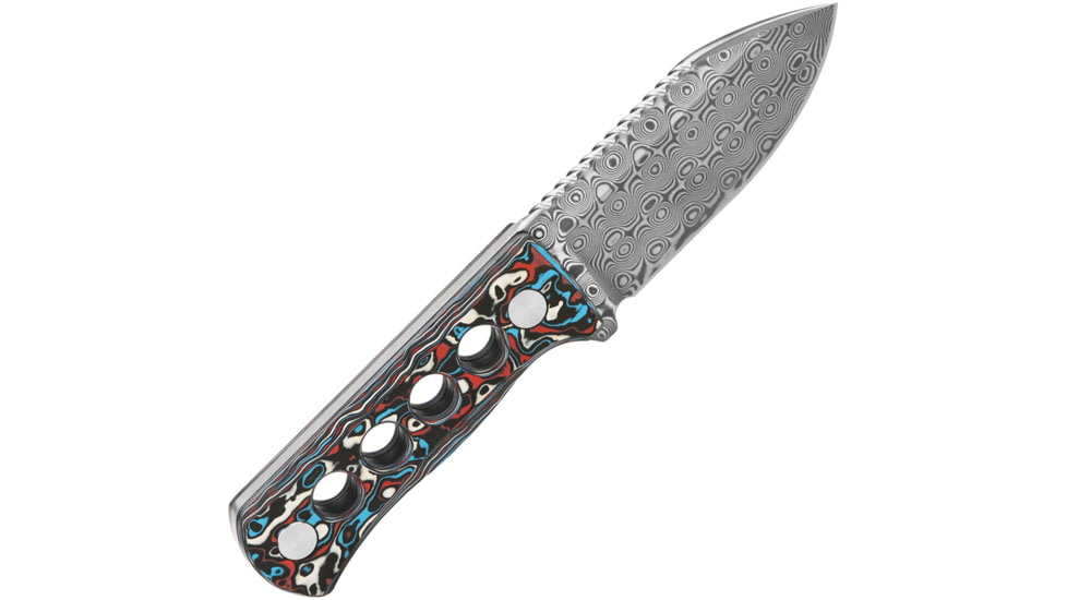 QSP Knife Canary Neck Knife Damascus QS141J