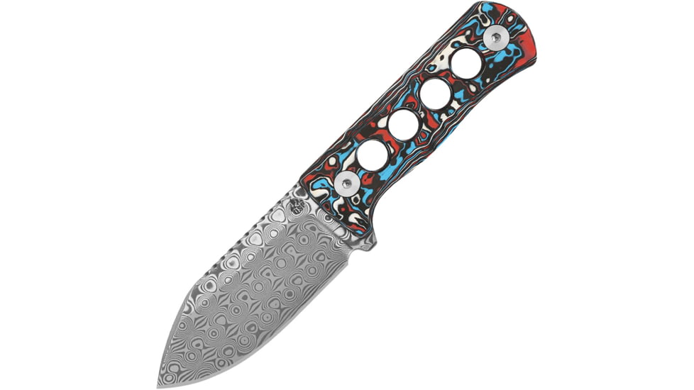 QSP Knife Canary Neck Knife Damascus QS141J