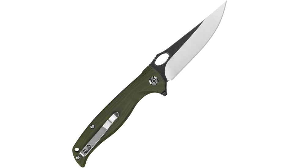 QSP Knife Gavial Linerlock Green G10