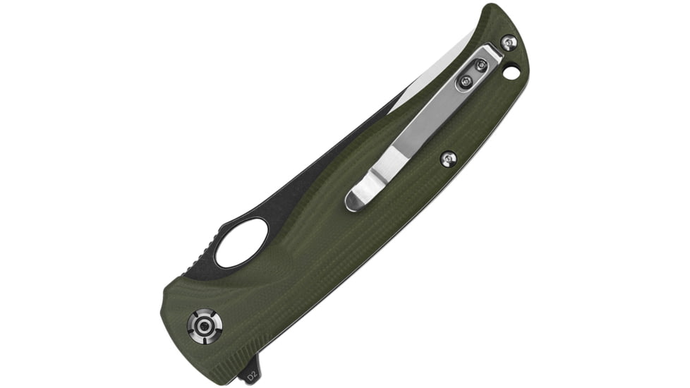 QSP Knife Gavial Linerlock Green G10