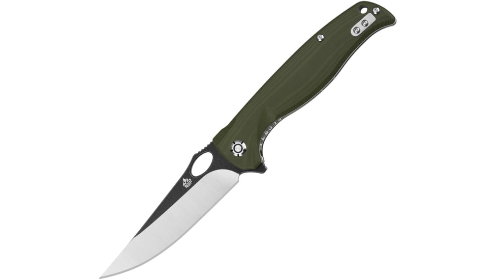 QSP Knife Gavial Linerlock Green G10